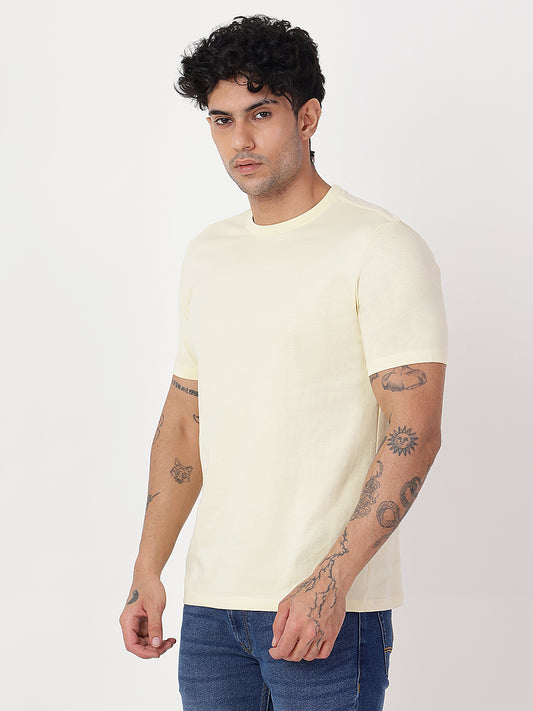 T-Shirt Yellow (100% Cotton)