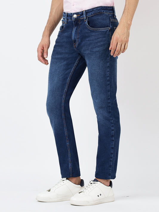 Denim Blue White Light Wash (100% Cotton)