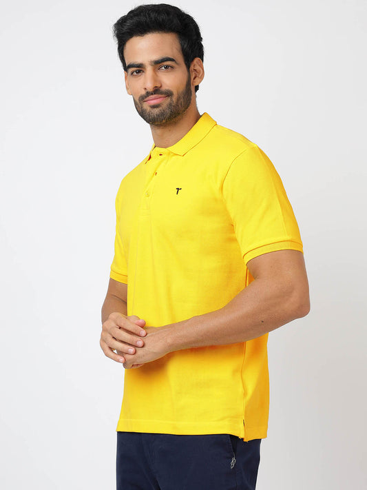 Polo Yellow (100% Cotton)