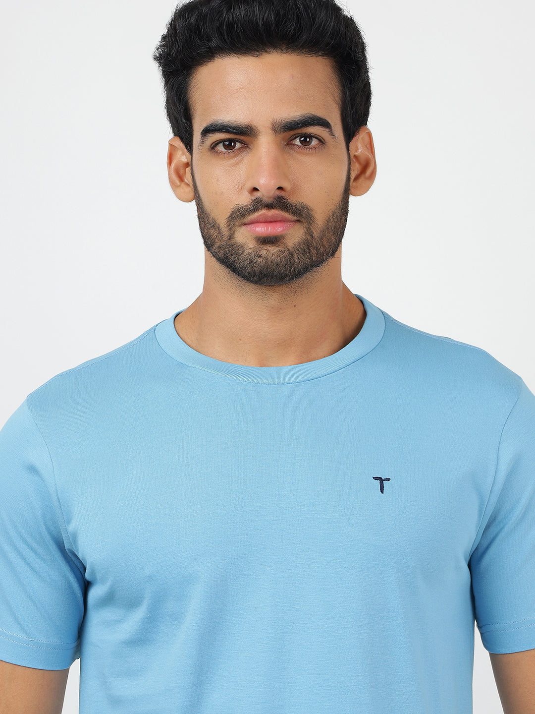 T-Shirt Sky Blue (100% Cotton)