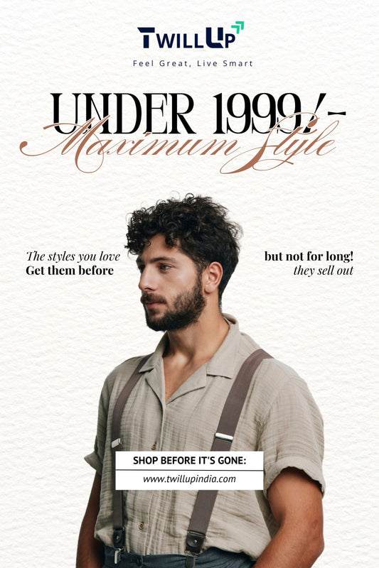 Twillup: Where Premium Meets Comfort in Men's Fashion