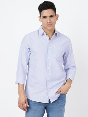 Striped Long Sleeves Classic Blue And White (100% Cotton)