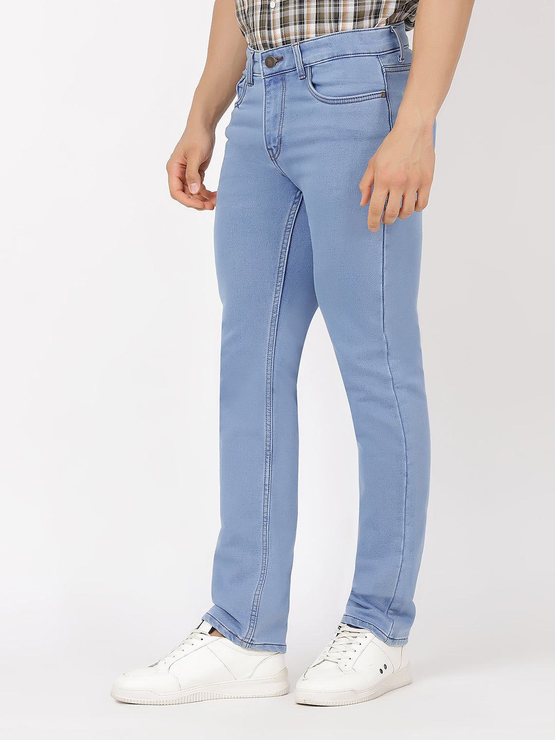 Denim Light Blue Regular (100% Cotton)