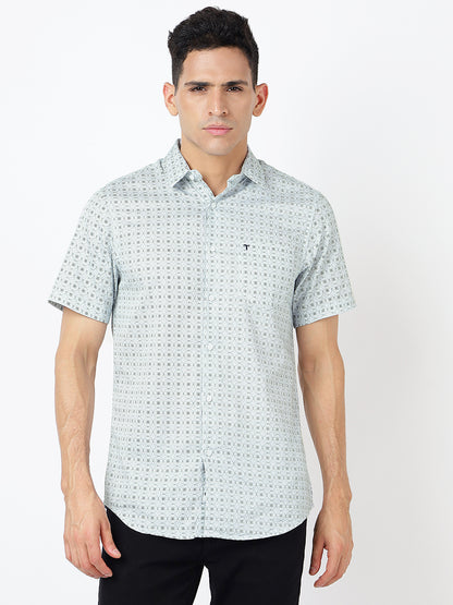 Printed Short Sleeves Traditional Prints (100% Cotton) (Copy)