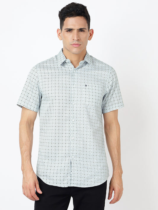 Printed Short Sleeves Traditional Prints (100% Cotton) (Copy)