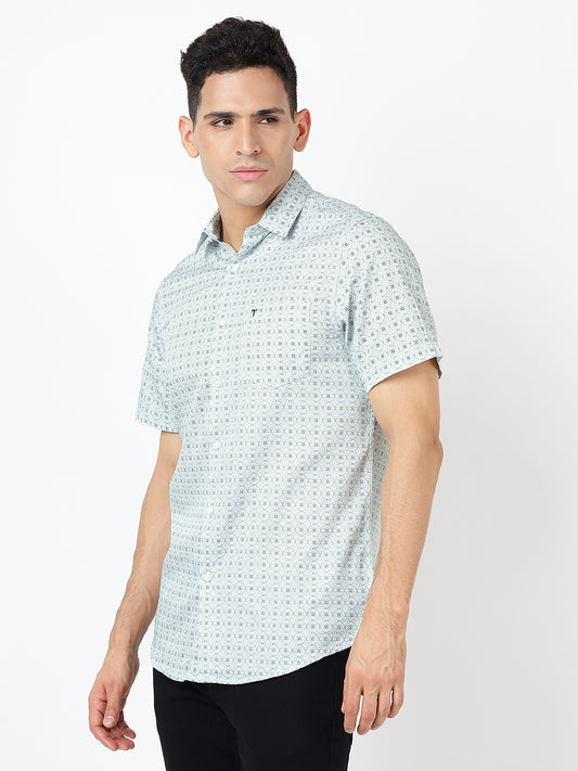 Printed Short Sleeves Traditional Prints (100% Cotton) (Copy)