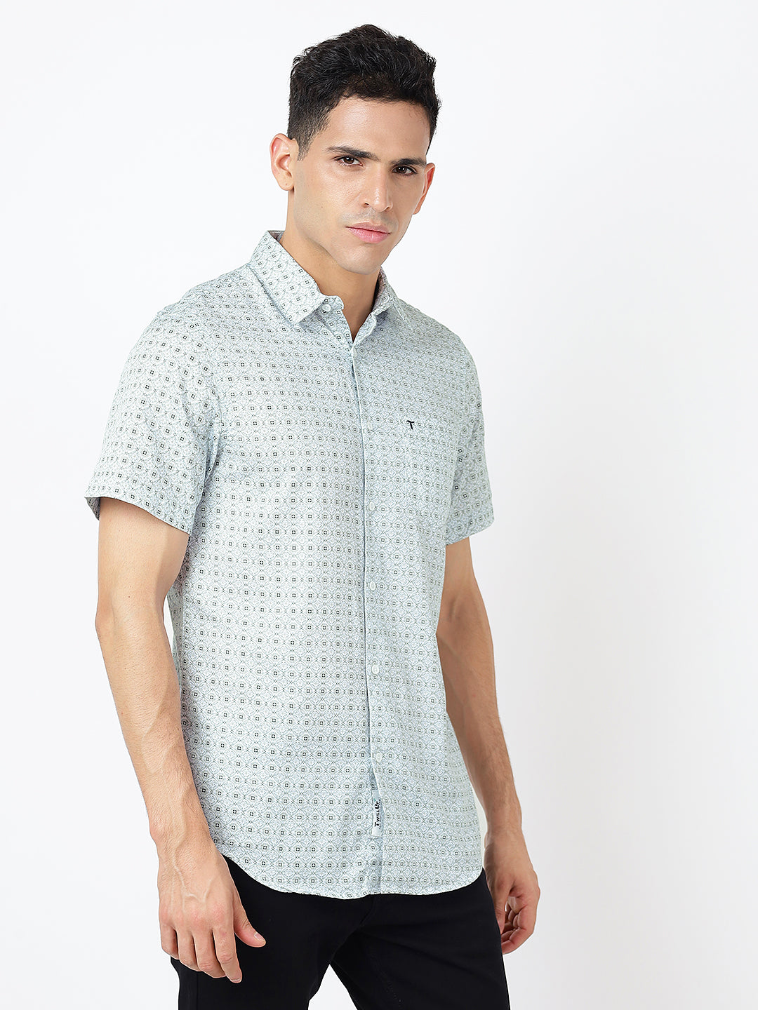 Printed Short Sleeves Traditional Prints (100% Cotton) (Copy)