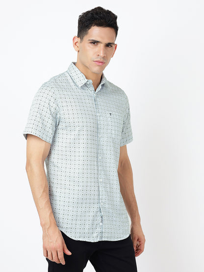 Printed Short Sleeves Traditional Prints (100% Cotton) (Copy)