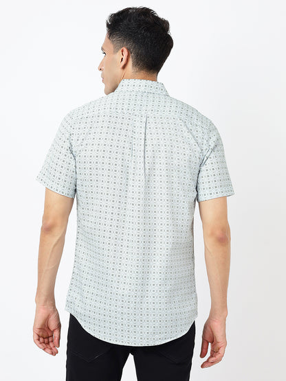 Printed Short Sleeves Traditional Prints (100% Cotton) (Copy)