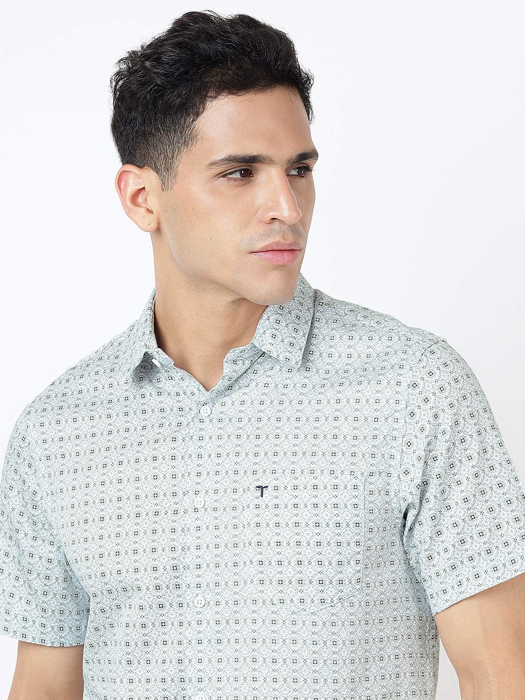 Printed Short Sleeves Traditional Prints (100% Cotton) (Copy)