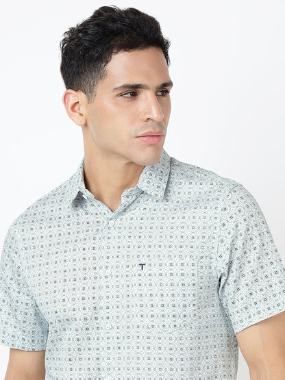 Printed Short Sleeves Traditional Prints (100% Cotton) (Copy)