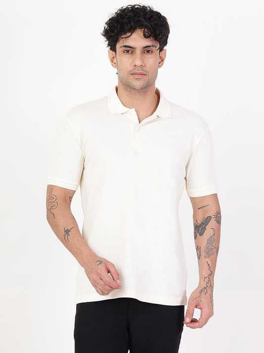 Polo Light Beige (100% Cotton)
