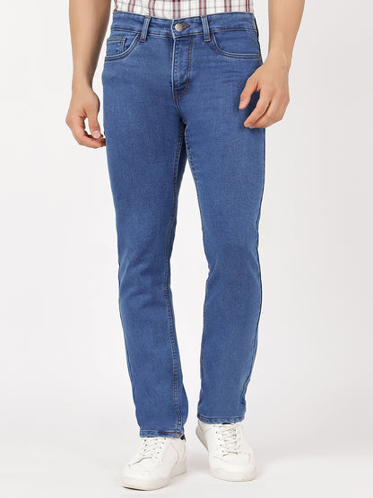 Denim Medium Light Blue Regular (100% Cotton)