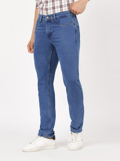 Denim Medium Light Blue Regular (100% Cotton)