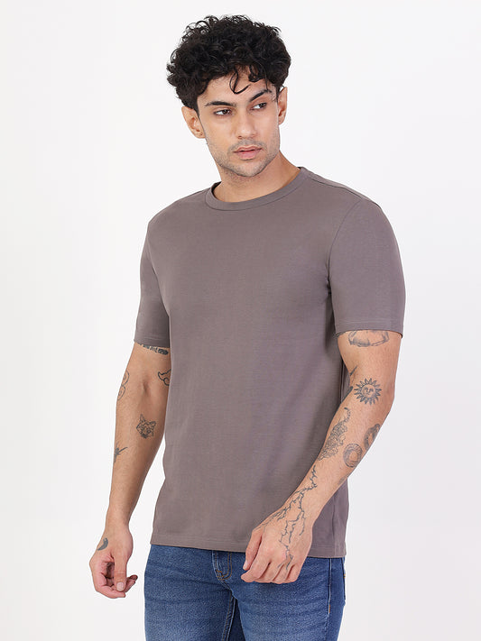 T-Shirt Dull Grey (100% Cotton)