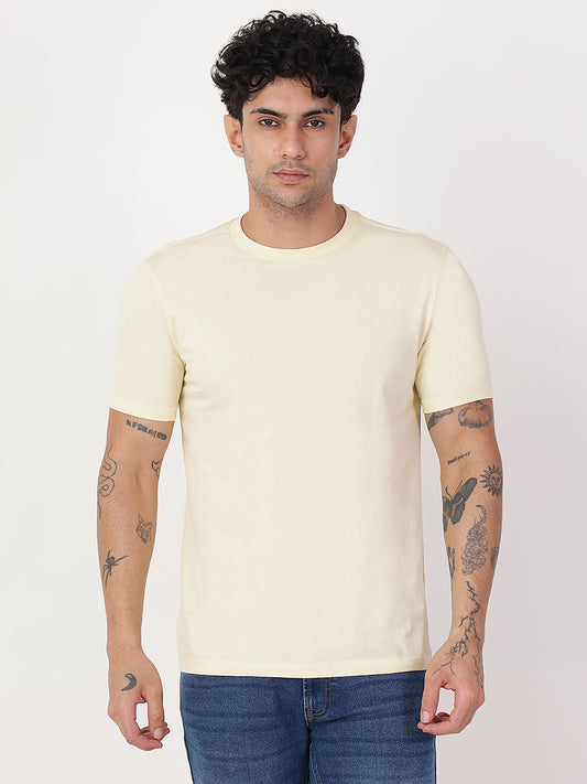 T-Shirt Yellow (100% Cotton)