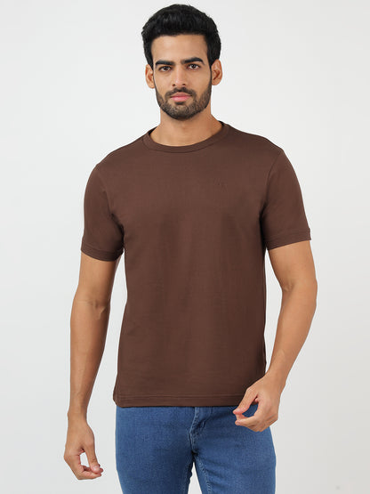 T-Shirt Brown (100% Cotton)