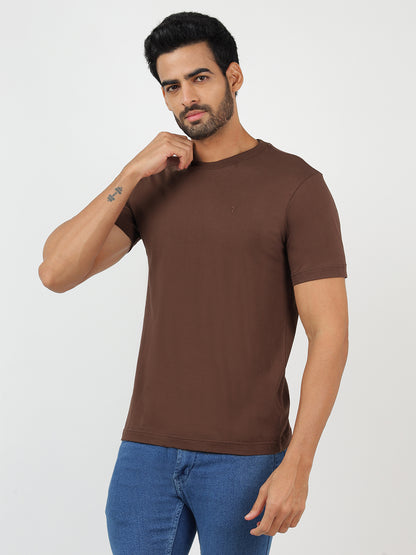 T-Shirt Brown (100% Cotton)