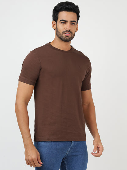 T-Shirt Brown (100% Cotton)