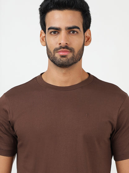 T-Shirt Brown (100% Cotton)