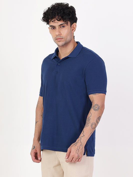 Polo Royal Blue (100% Cotton)