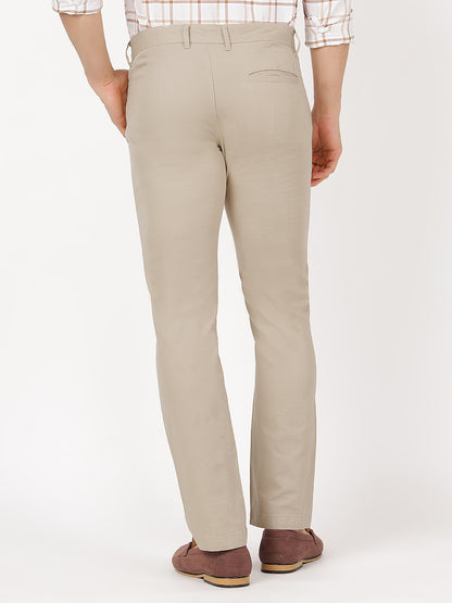Sand Beige Trouser  (100% Cotton)