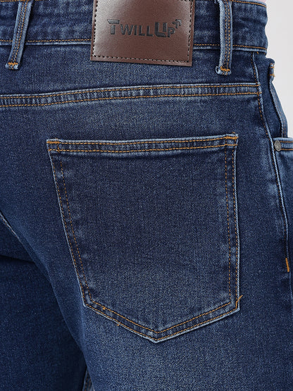 Denim Blue White Light Wash (100% Cotton)