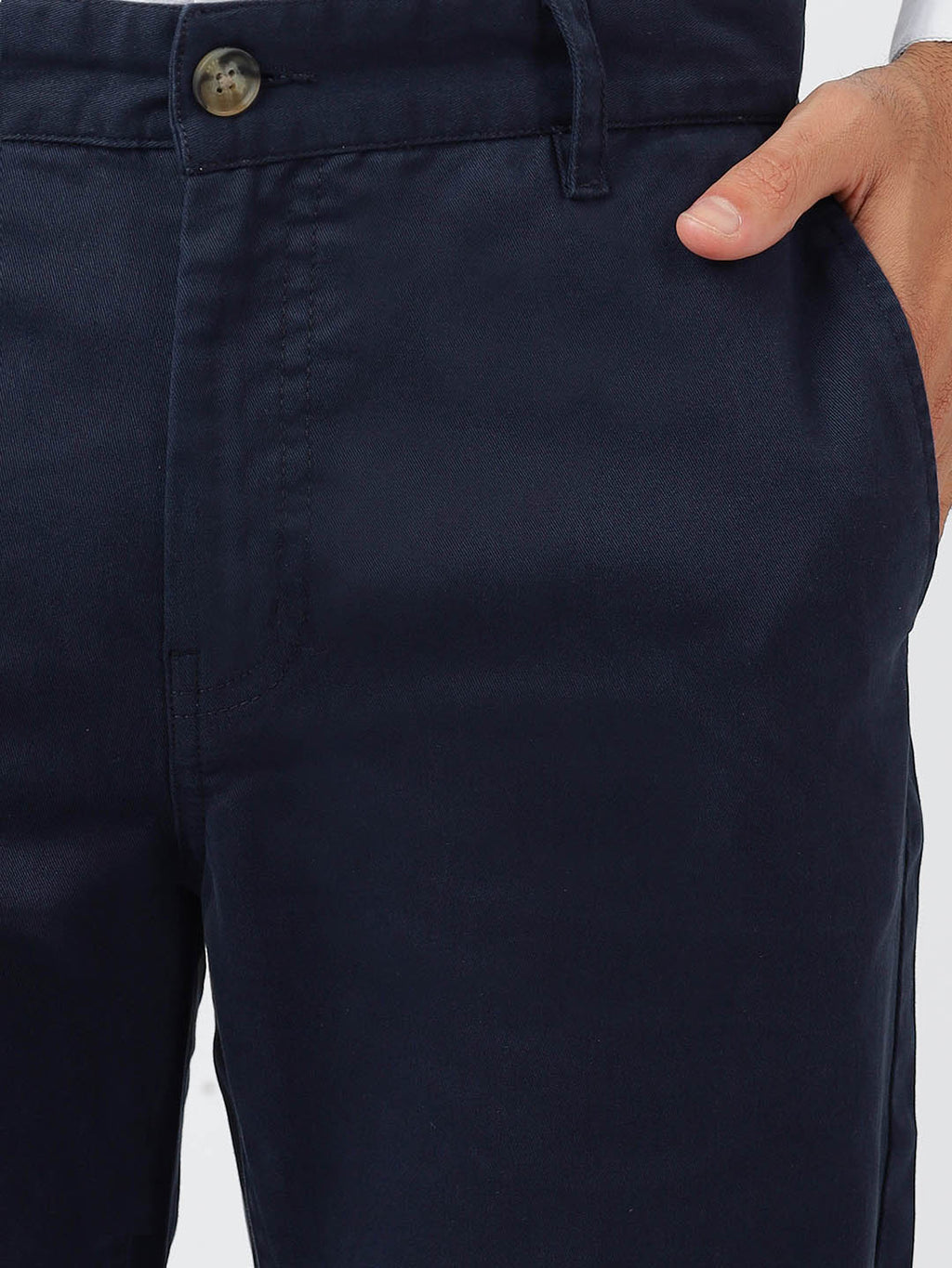 Chino Navy (100% Cotton)