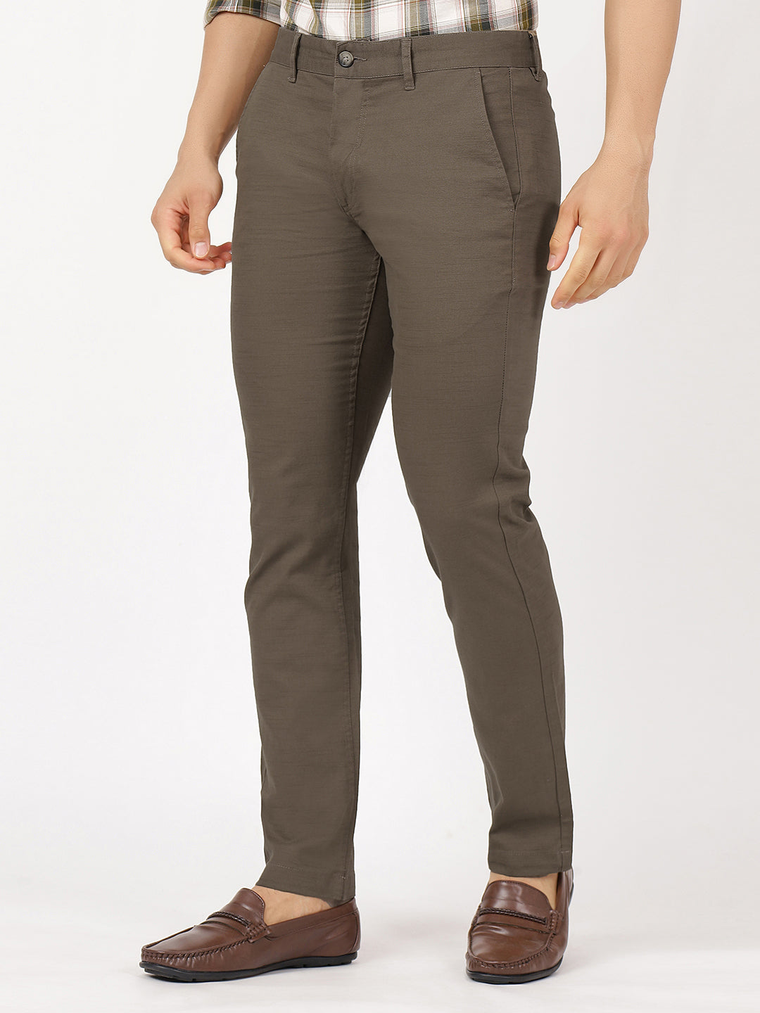 Taupe Trouser  (100% Cotton)