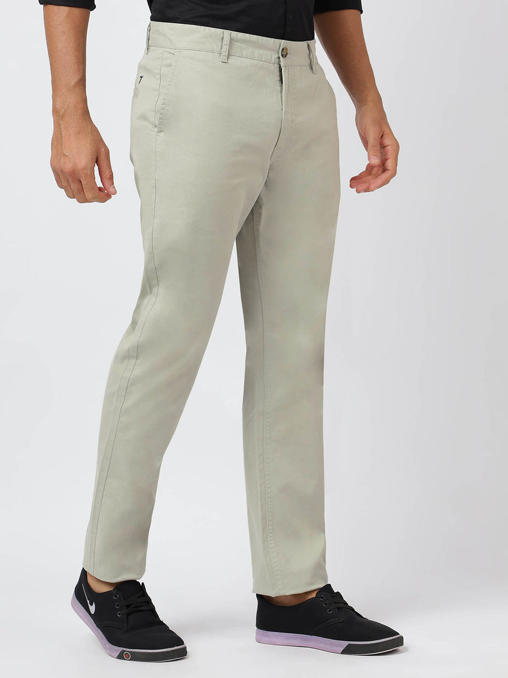 Chino Light Olive (100% Cotton)