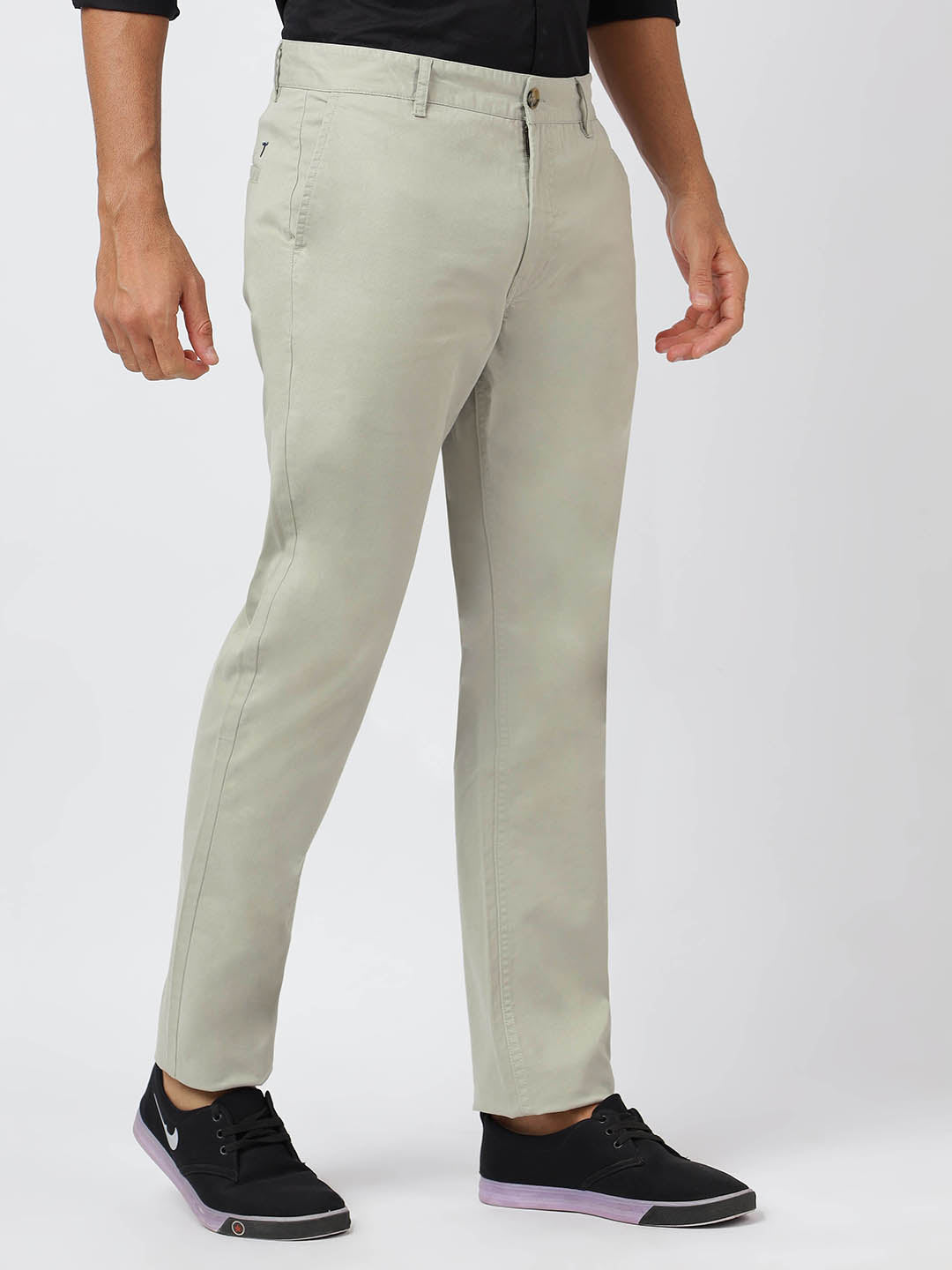 Chino Light Olive (100% Cotton)