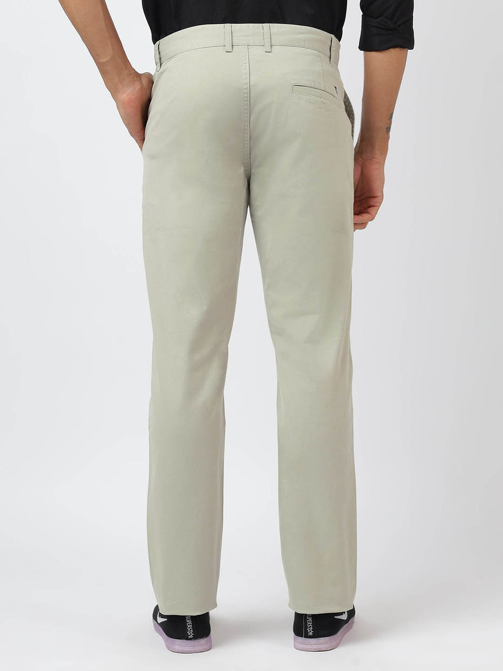 Chino Light Olive (100% Cotton)