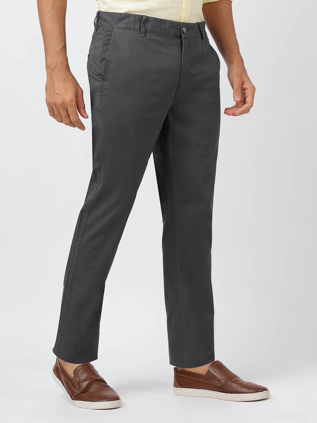 Chino Dark Grey (100% Cotton)