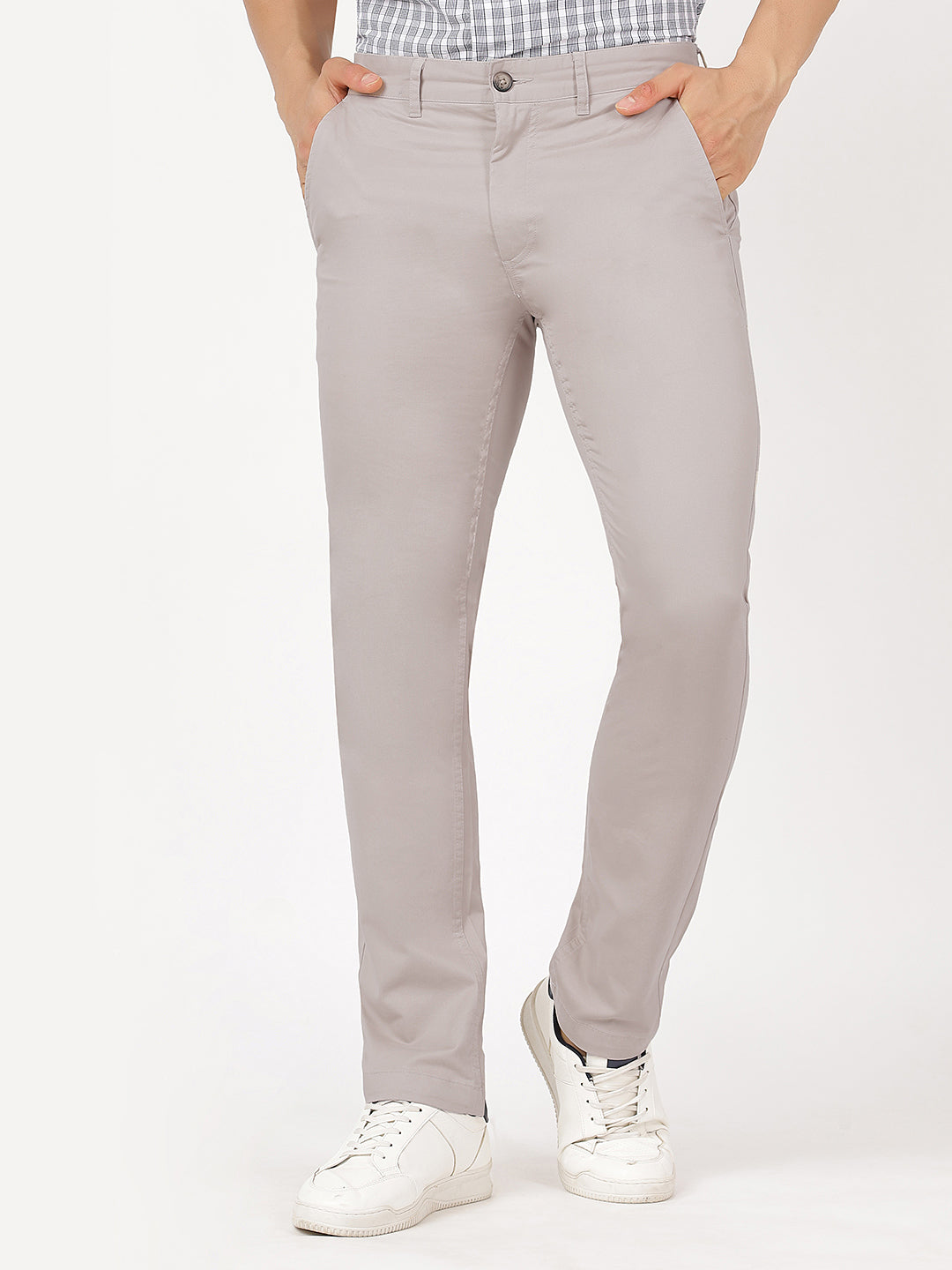 Off-White Trouser  (100% Cotton)