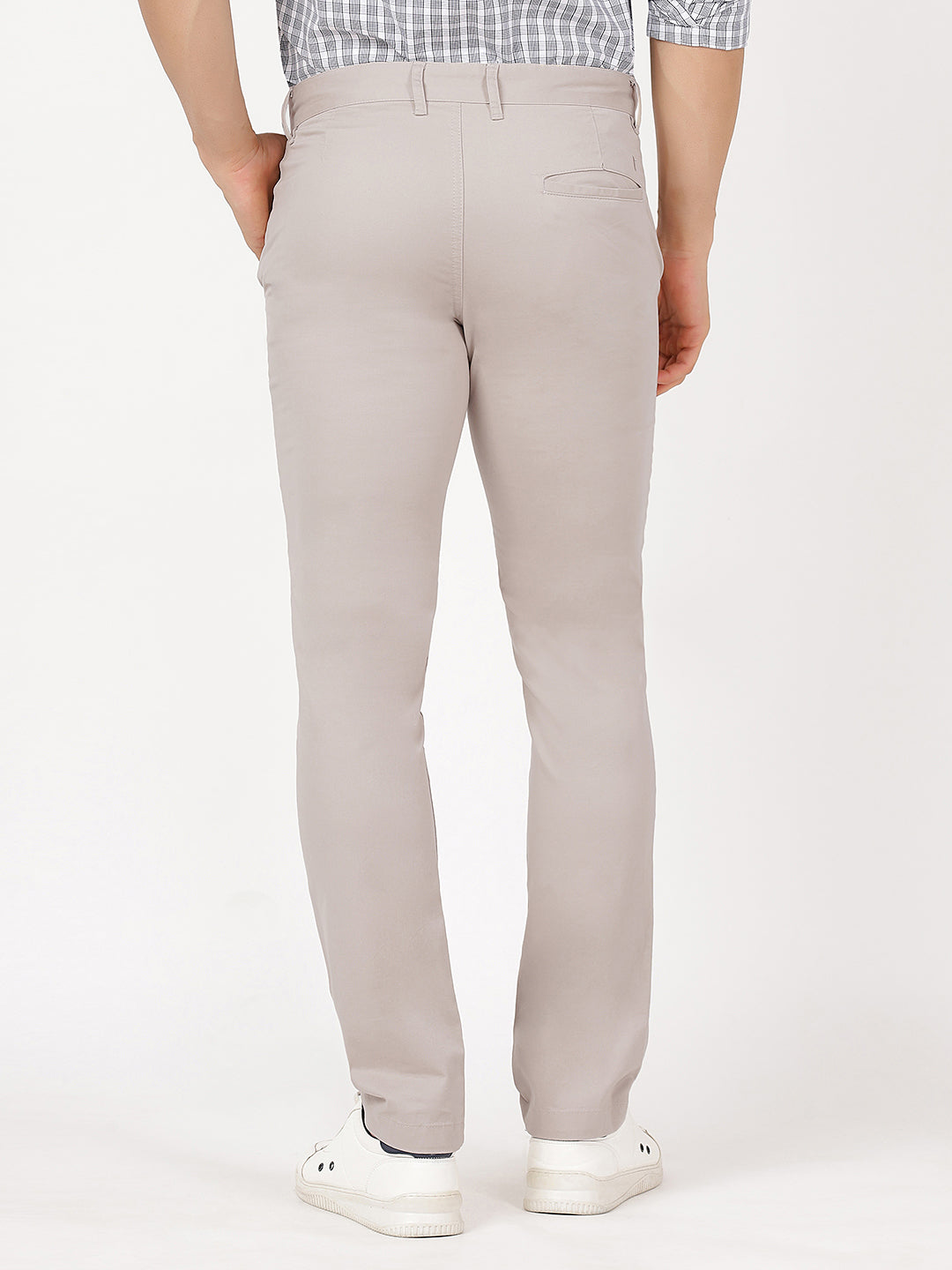 Off-White Trouser  (100% Cotton)