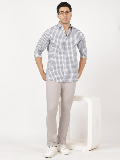 Off-White Trouser  (100% Cotton)