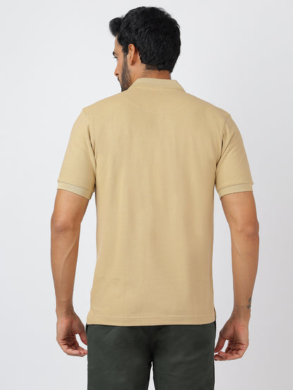 Polo Beige (100% Cotton)
