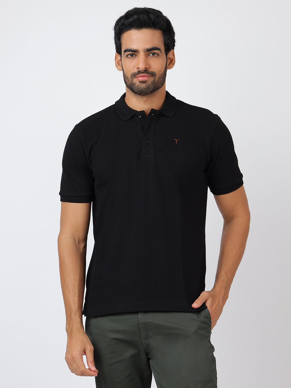 Polo Black (100% Cotton)