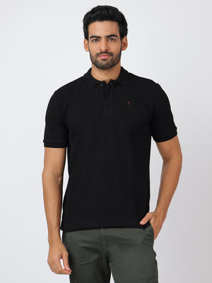 Polo Black (100% Cotton)