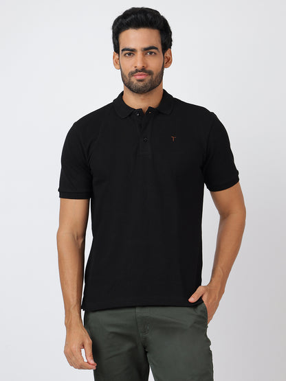 Polo Black (100% Cotton)