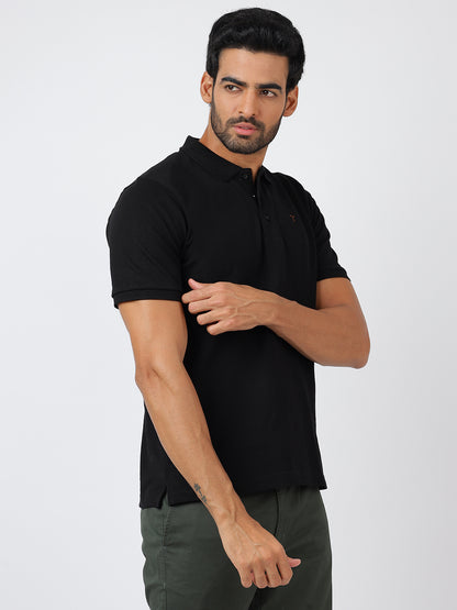 Polo Black (100% Cotton)