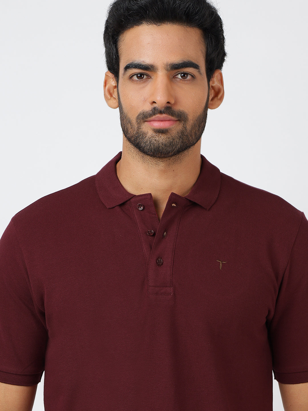Polo Burgundy (100% Cotton)