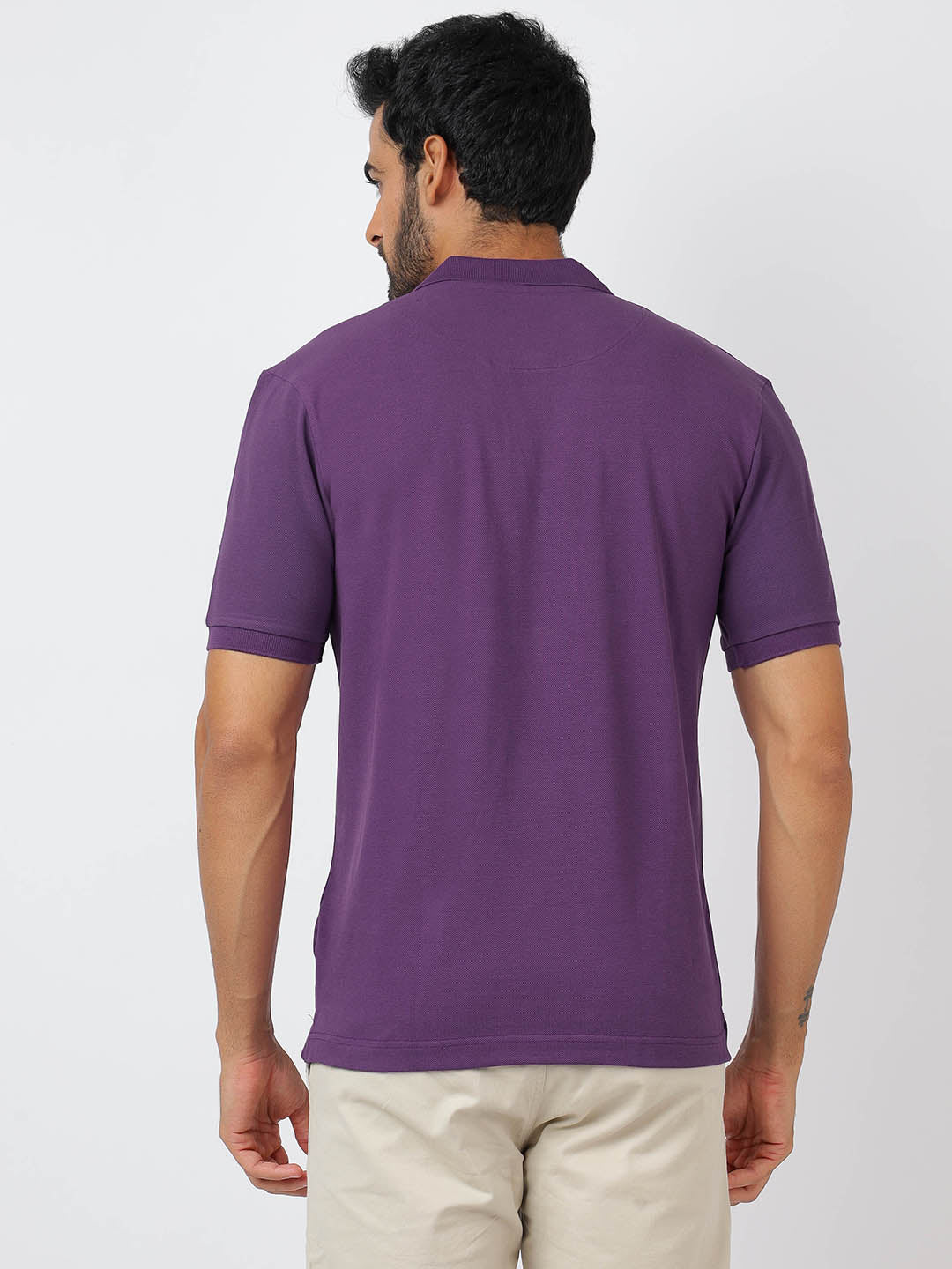 Polo Purple (100% Cotton)
