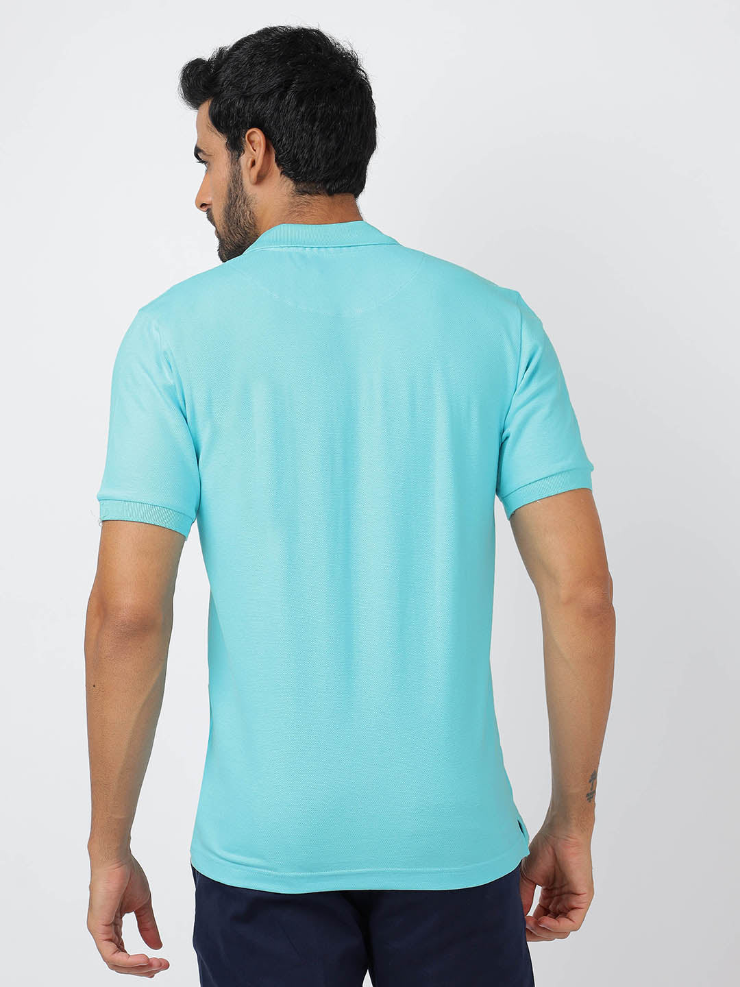 Polo Sky Blue (100% Cotton)