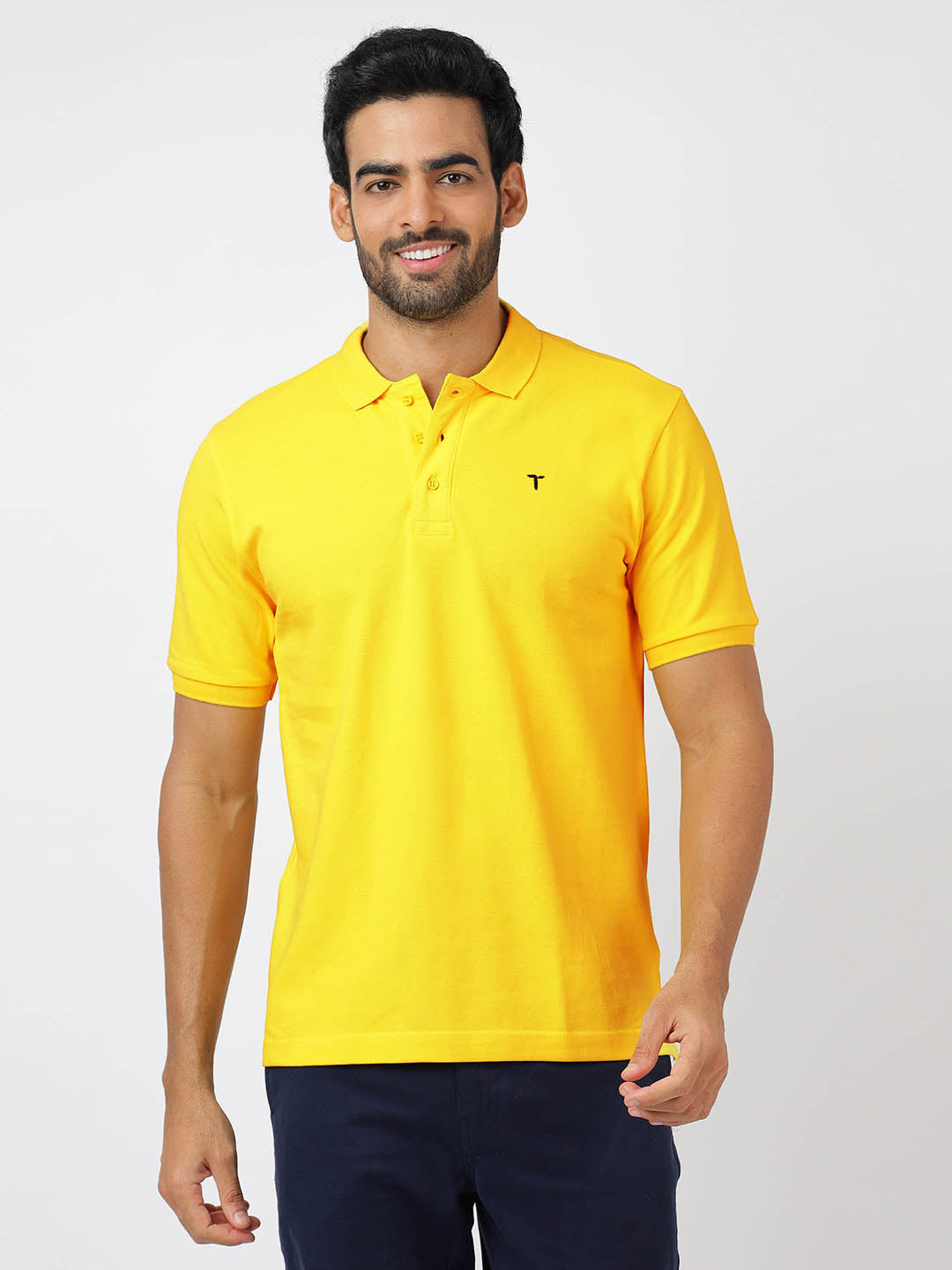 Polo Yellow (100% Cotton)