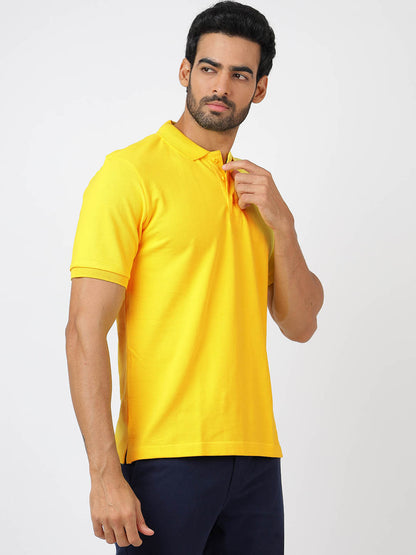 Polo Yellow (100% Cotton)