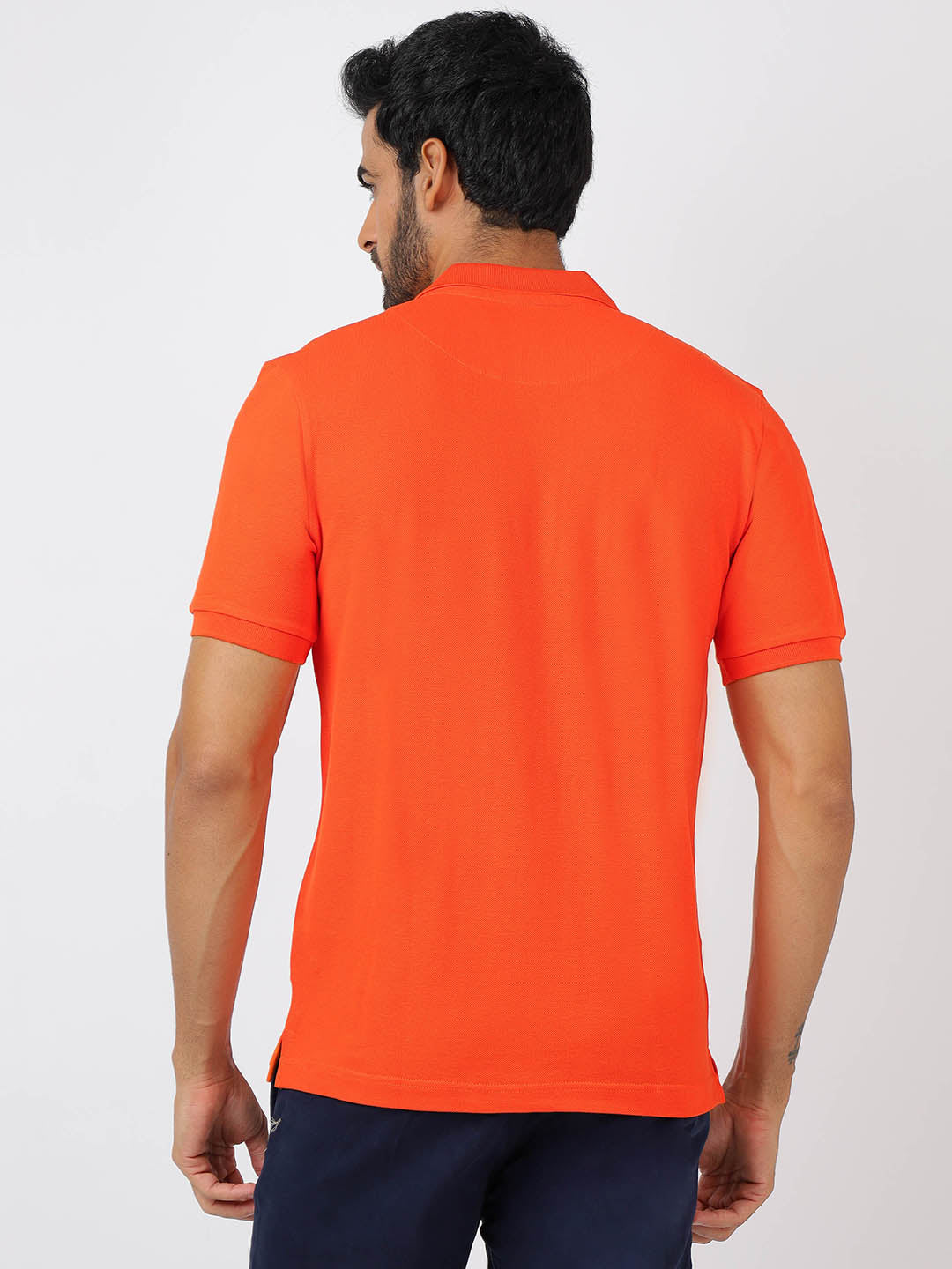 Polo Orange (100% Cotton)