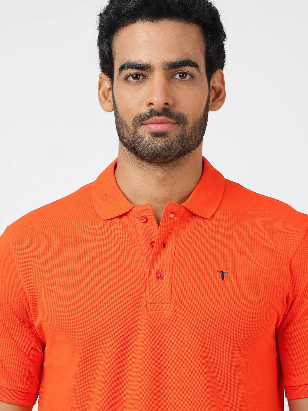 Polo Orange (100% Cotton)