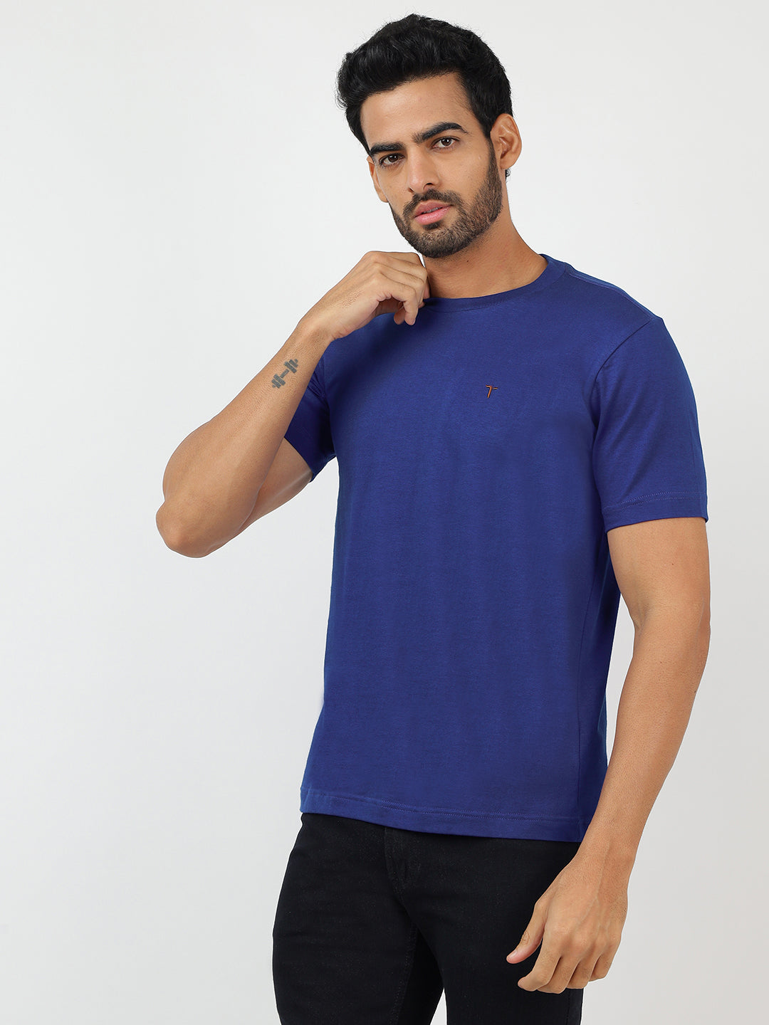 T-Shirt Navy (100% Cotton)
