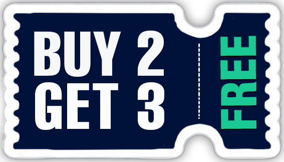 Buy 2 Get 3 Free